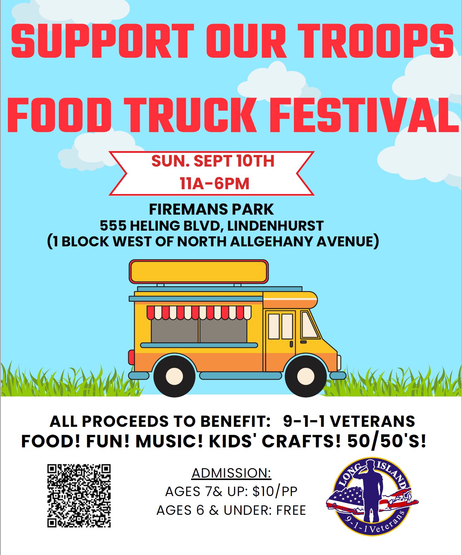 Support Our Veterans Food Truck Festival 911 Veterans